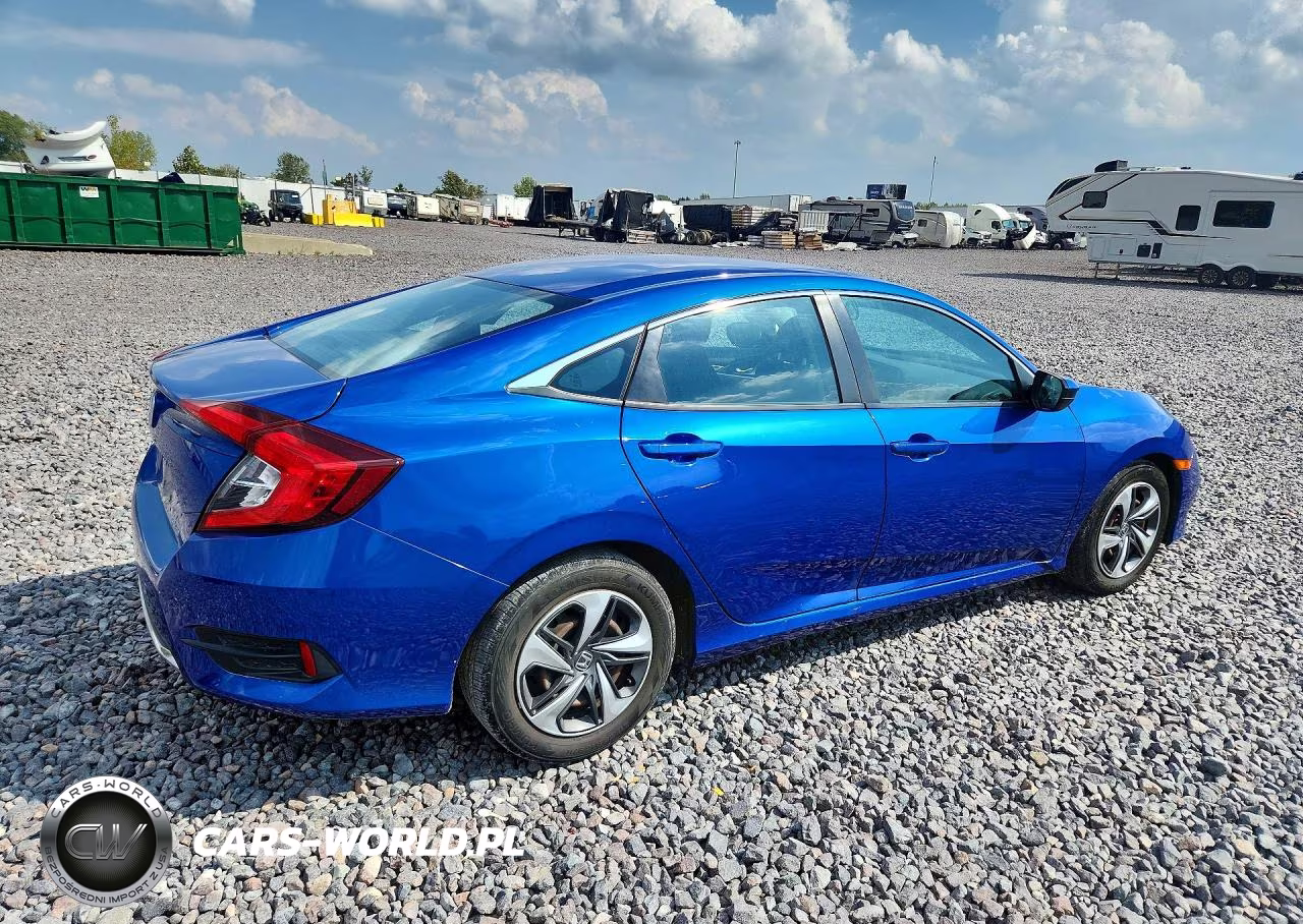 2019 Honda Civic Lx VIN:2HGFC2F63KH594074 - 3
