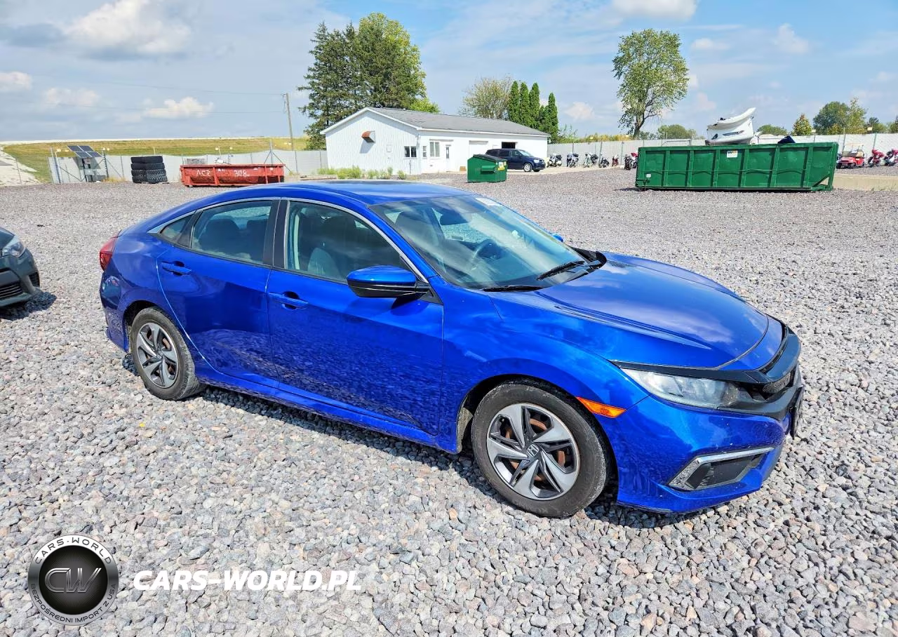 2019 Honda Civic Lx VIN:2HGFC2F63KH594074 - 4
