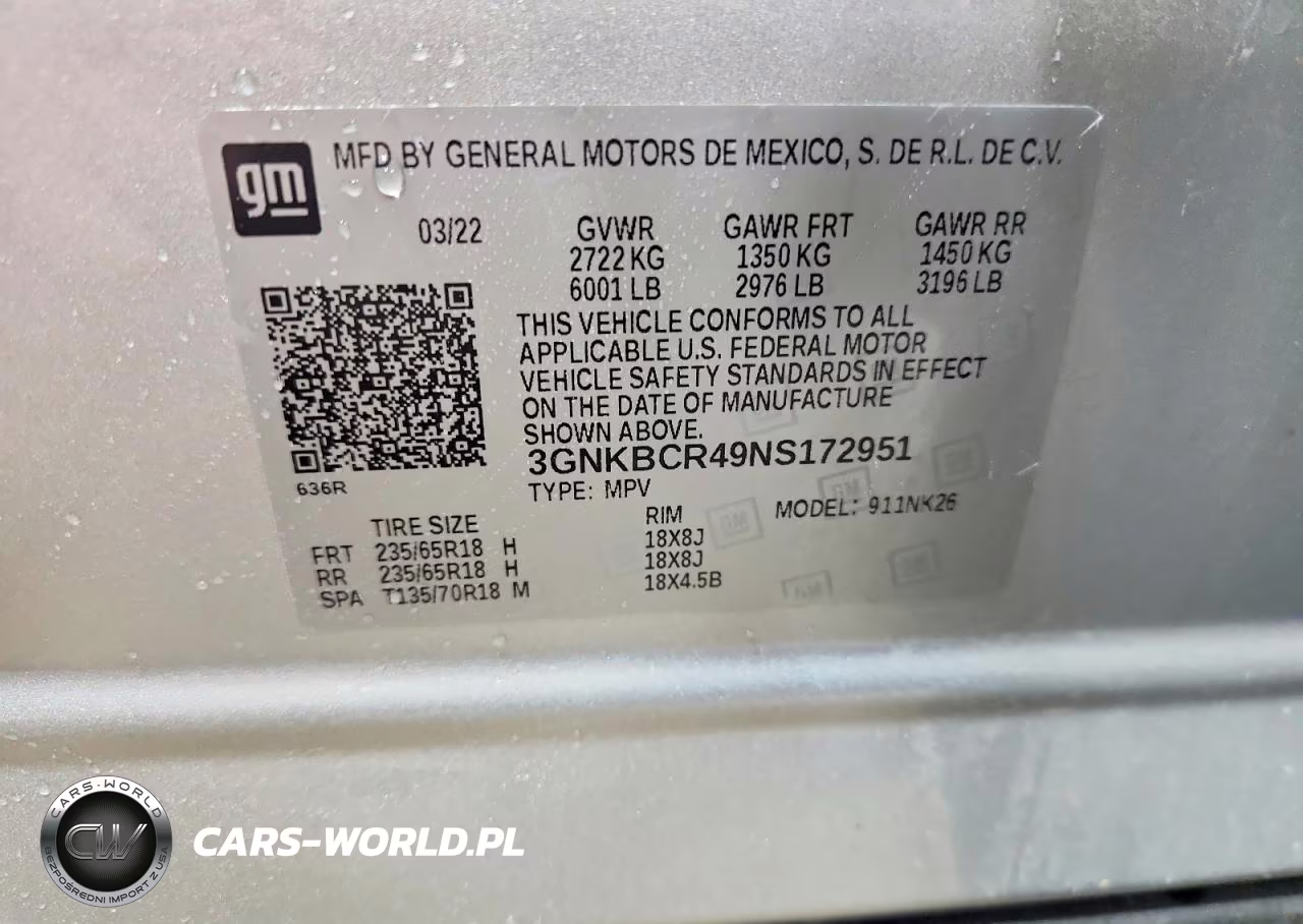 2022 Chevrolet Blazer 2Lt VIN:3GNKBCR49NS172951 - 13