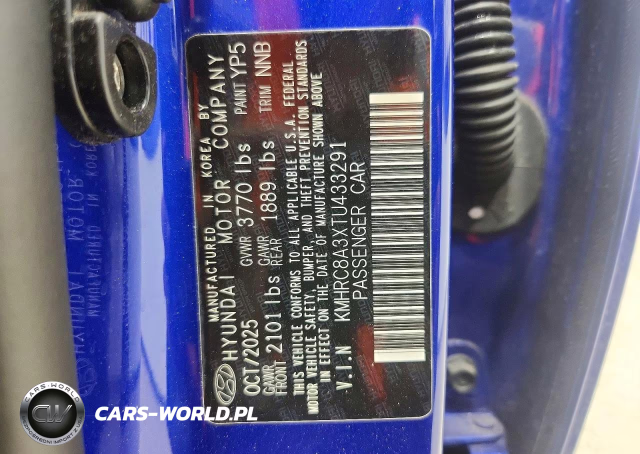 2026 Hyundai Venue Sel VIN:KMHRC8A3XTU433291 - 14
