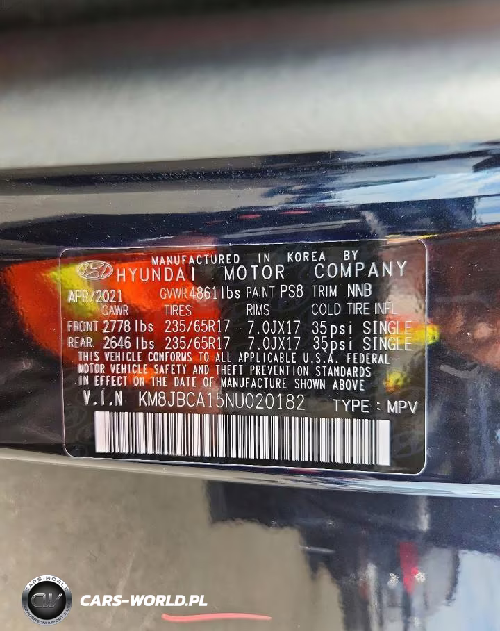 2022 Hyundai Tucson Blue VIN:KM8JBCA15NU020182 - 14