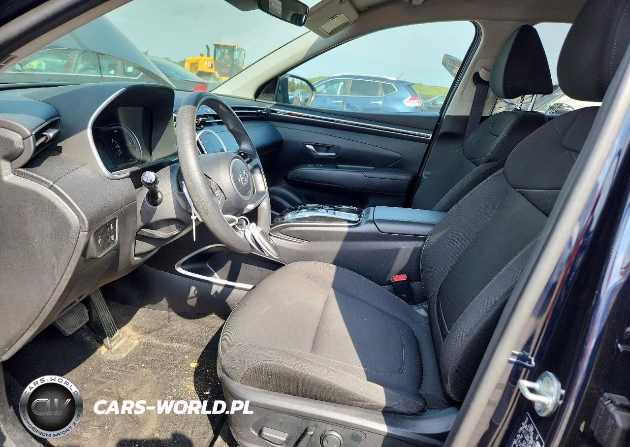2022 Hyundai Tucson Blue VIN:KM8JBCA15NU020182 - 7
