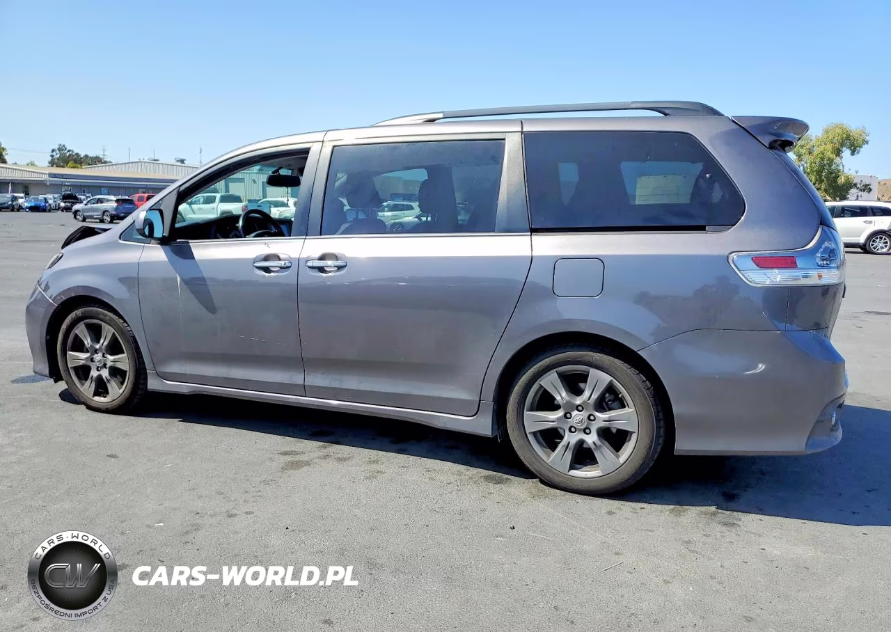 2017 Toyota Sienna Se VIN:5TDXZ3DC0HS871970 - 2