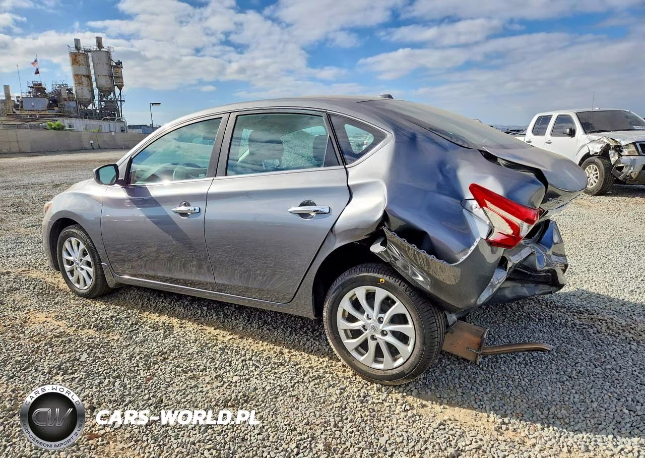 2018 Nissan Sentra Sv VIN:3N1AB7AP0JY253087 - 2