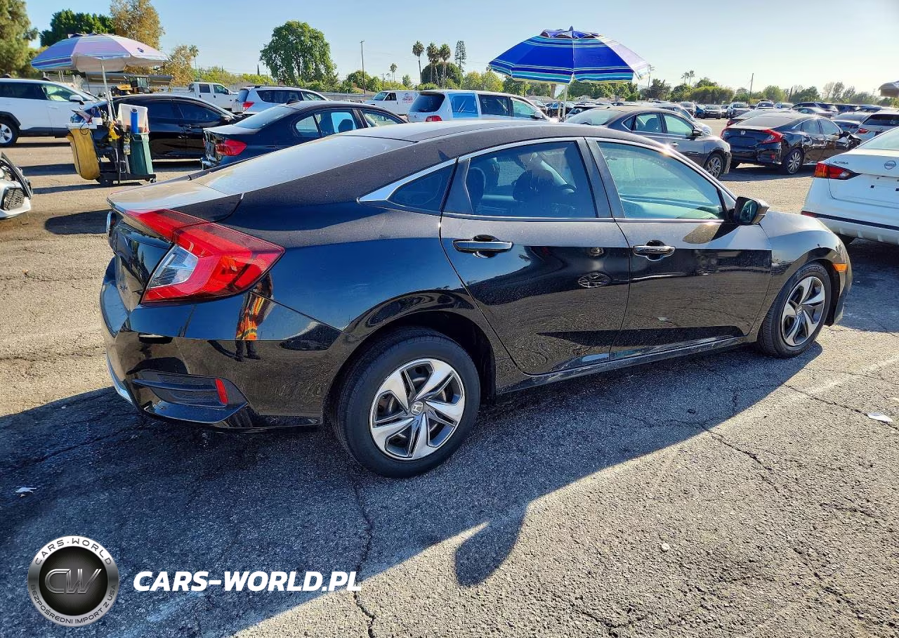 2020 Honda Civic Lx VIN:2HGFC2F64LH511401 - 3