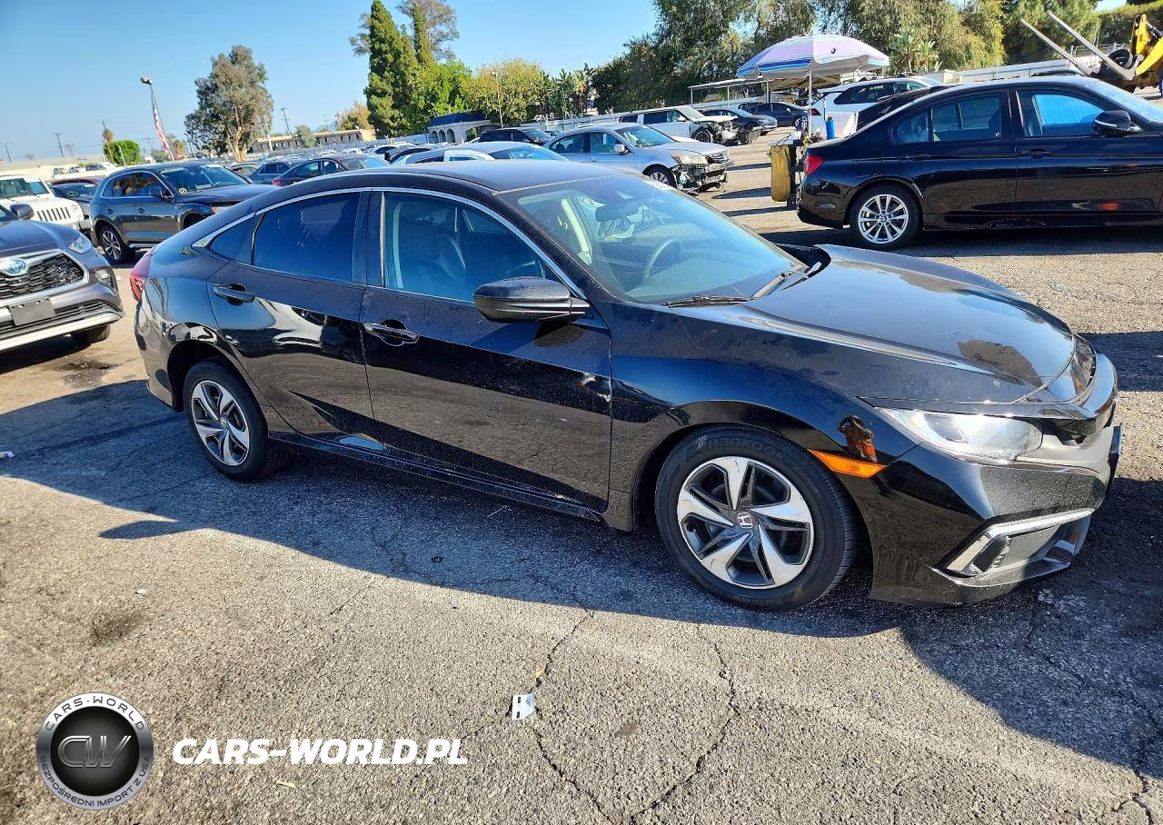 2020 Honda Civic Lx VIN:2HGFC2F64LH511401 - 4