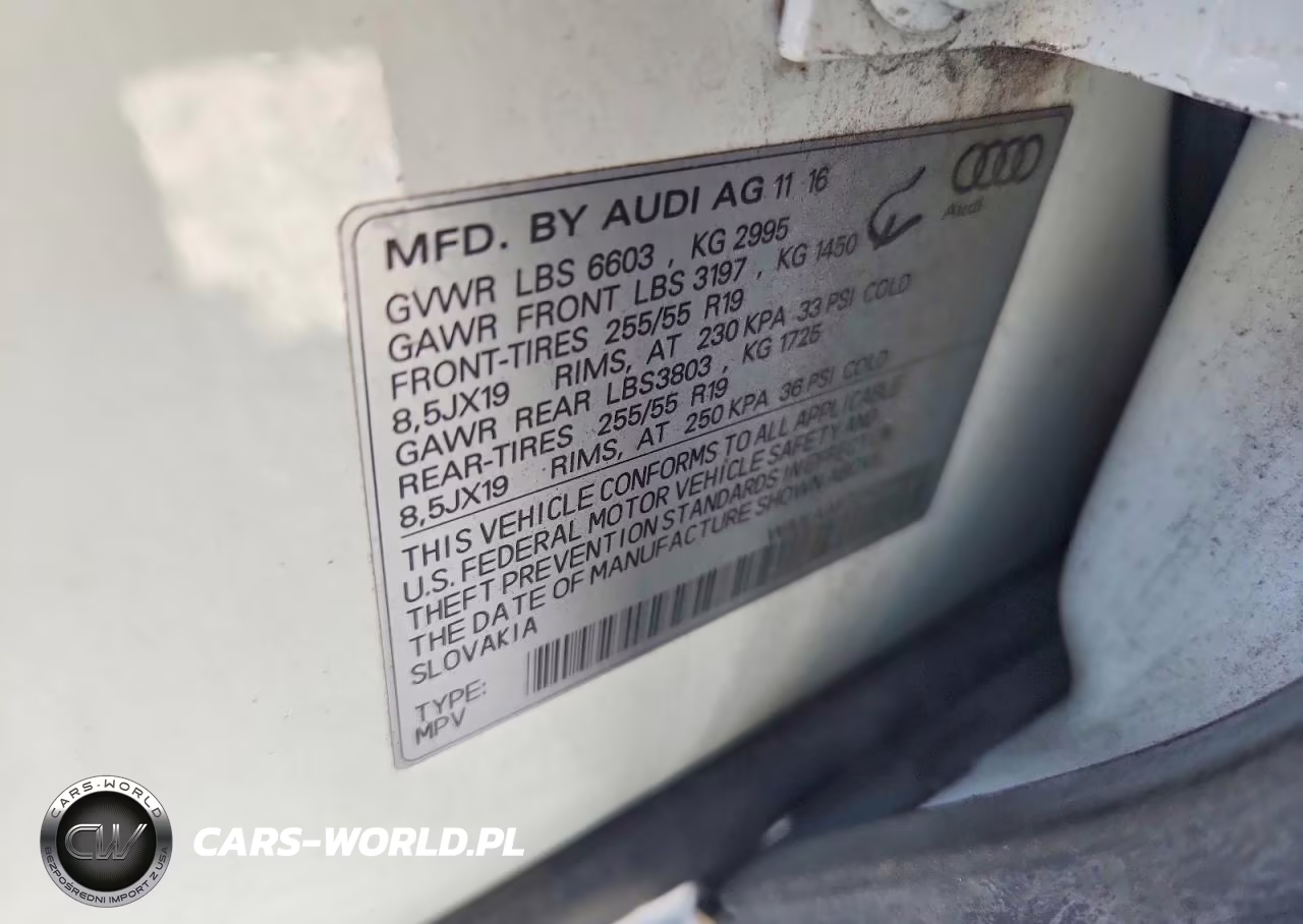 2017 Audi Q7 Premium Plus VIN:WA1LAAF72HD038655 - 13
