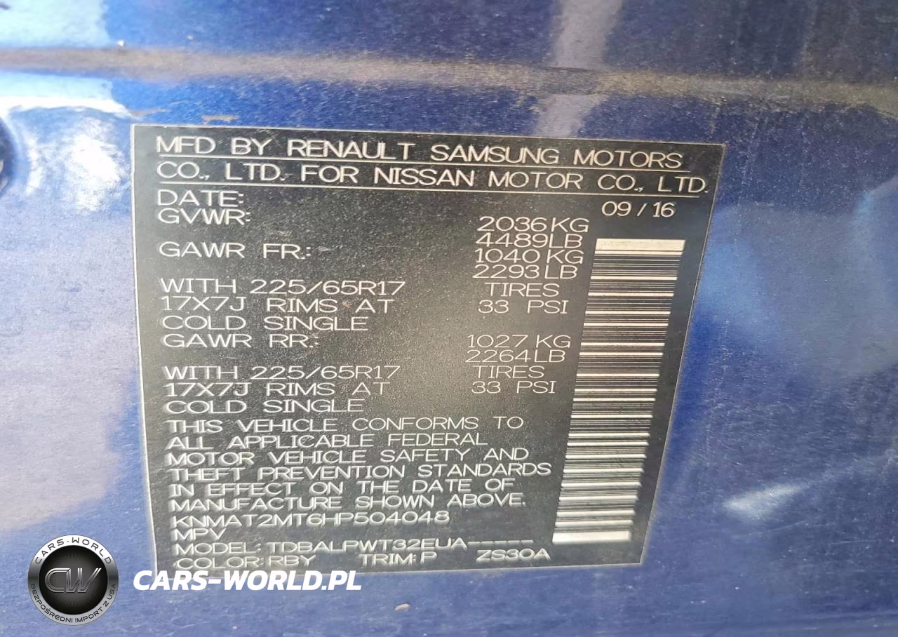 2017 Nissan Rogue S VIN:KNMAT2MT6HP504048 - 12