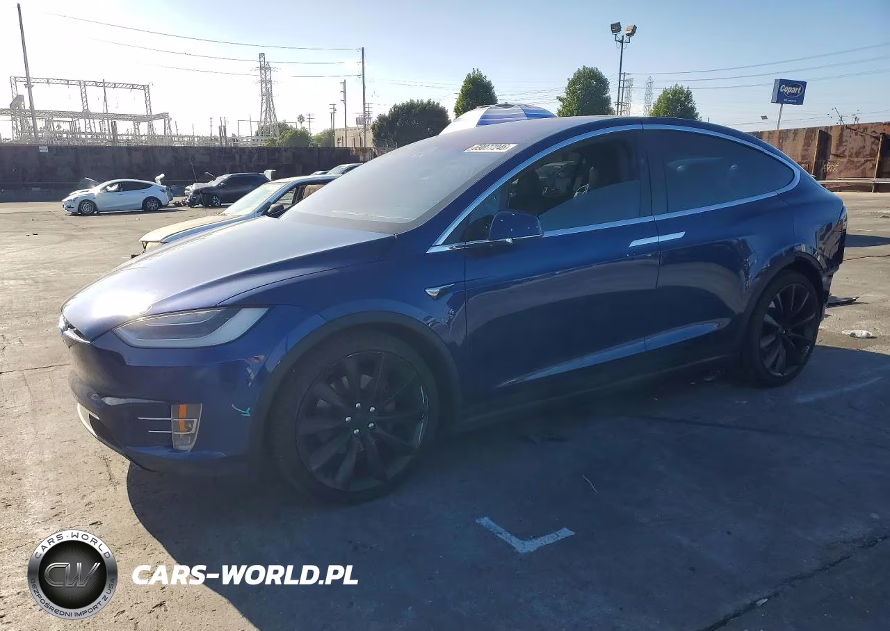 2020 Tesla Model X VIN:5YJXCAE29LF286331 - 1