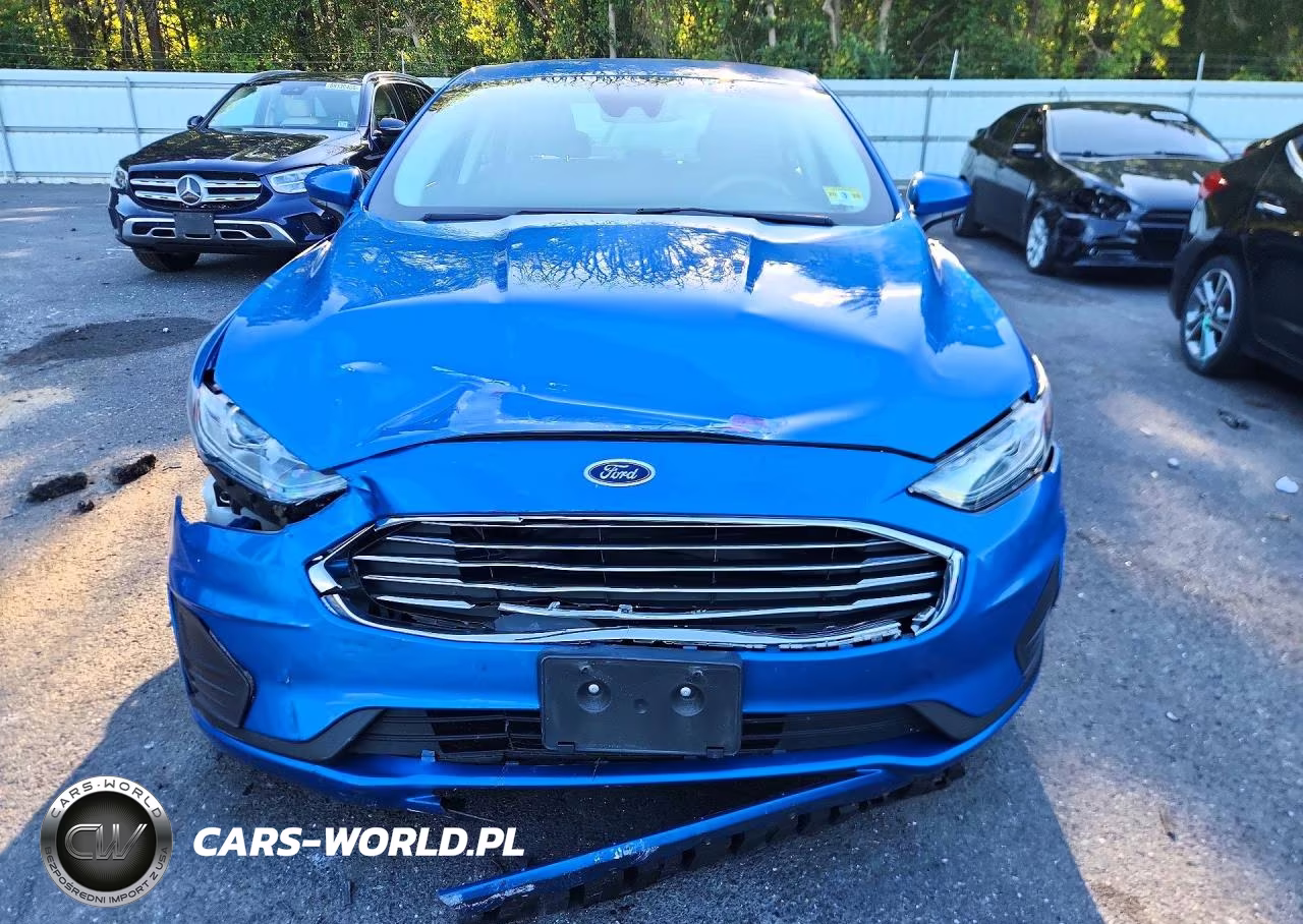 2019 Ford Fusion Se VIN:3FA6P0LU3KR158751 - 5