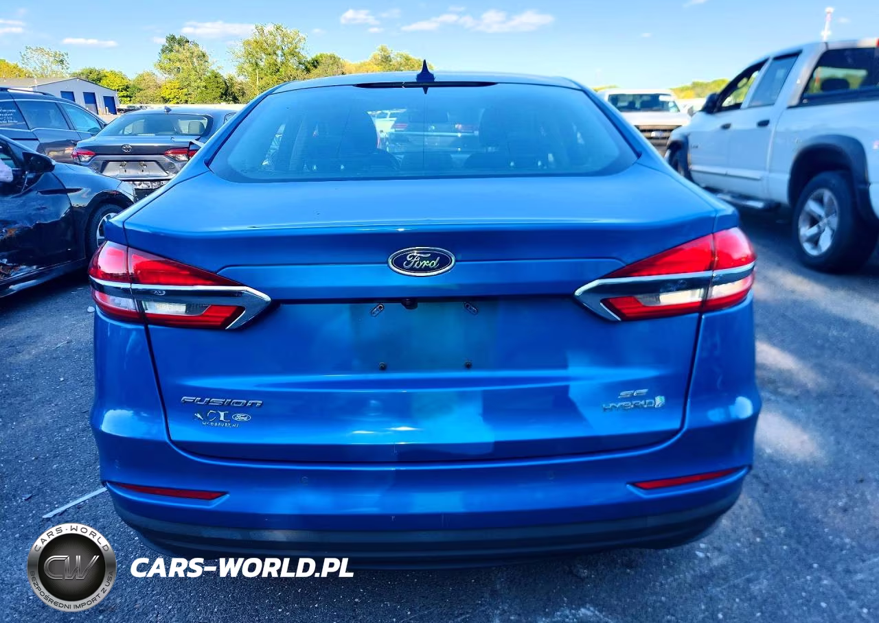 2019 Ford Fusion Se VIN:3FA6P0LU3KR158751 - 6