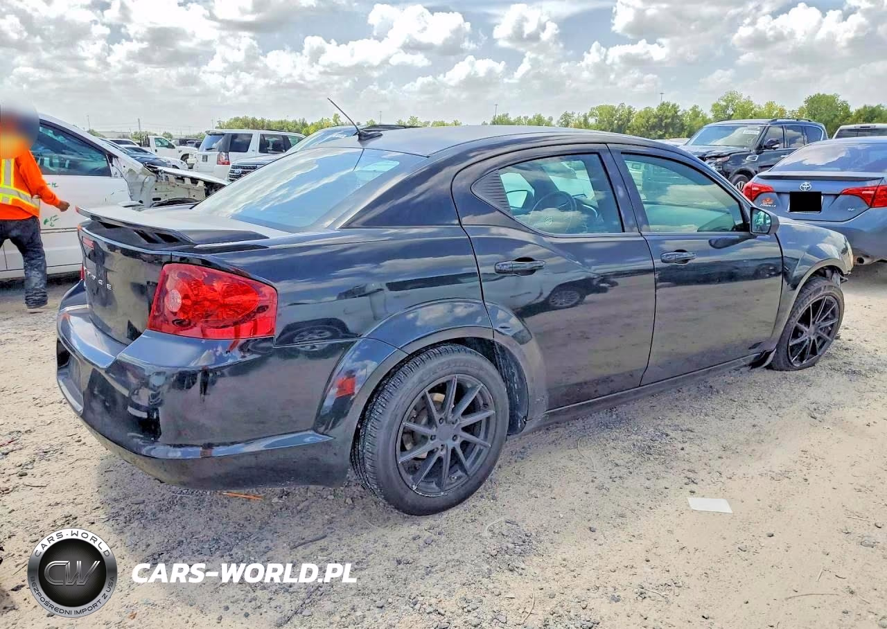 2013 Dodge Avenger Se VIN:1C3CDZAB4DN592019 - 3