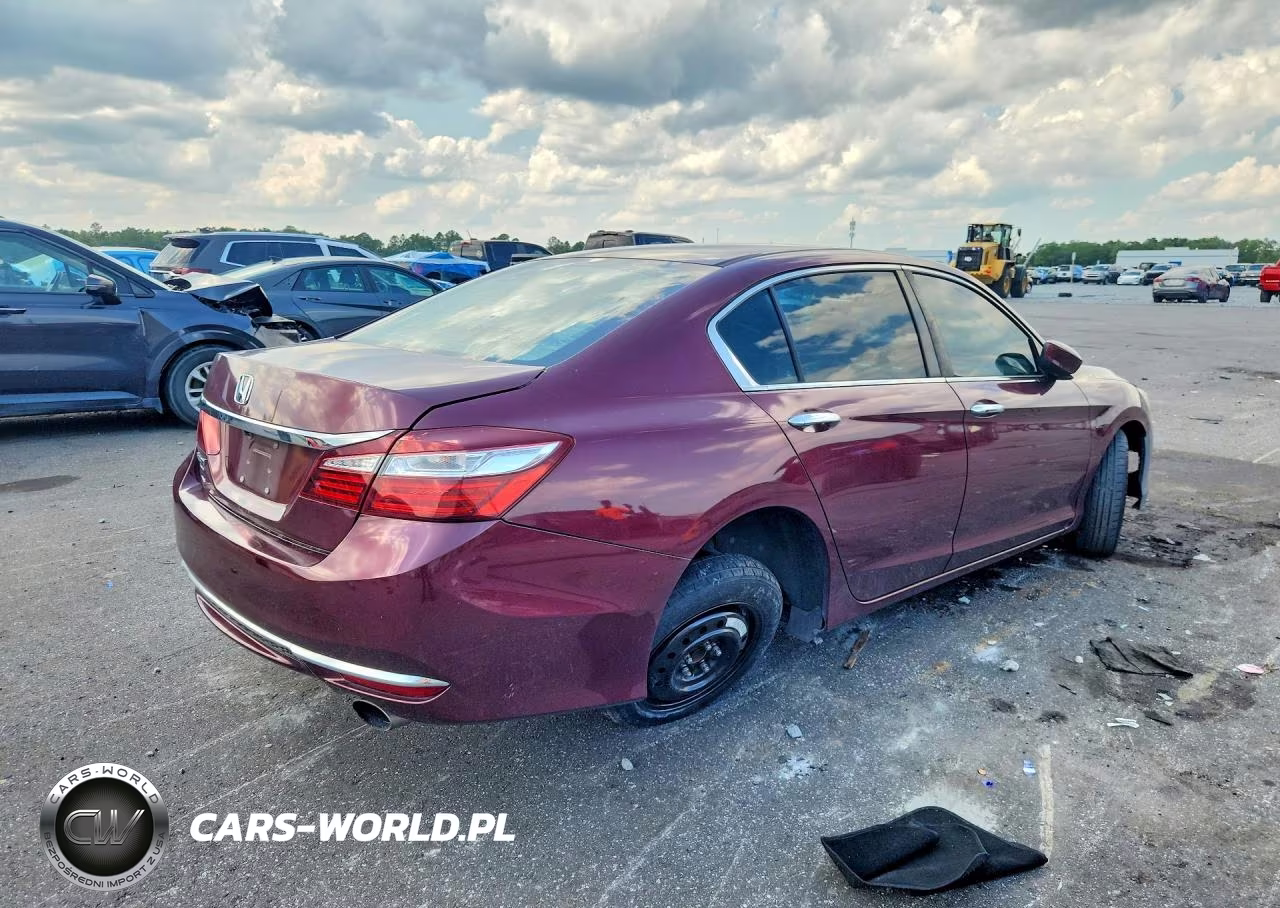2016 Honda Accord Lx VIN:1HGCR2F36GA046597 - 3
