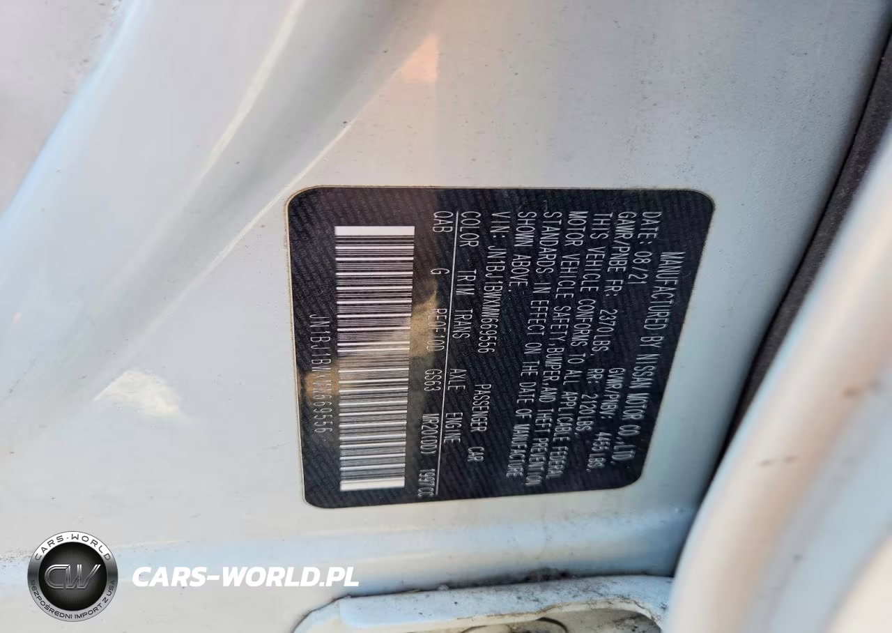 2021 Nissan Rogue Sport Sv VIN:JN1BJ1BWXMW669556 - 14