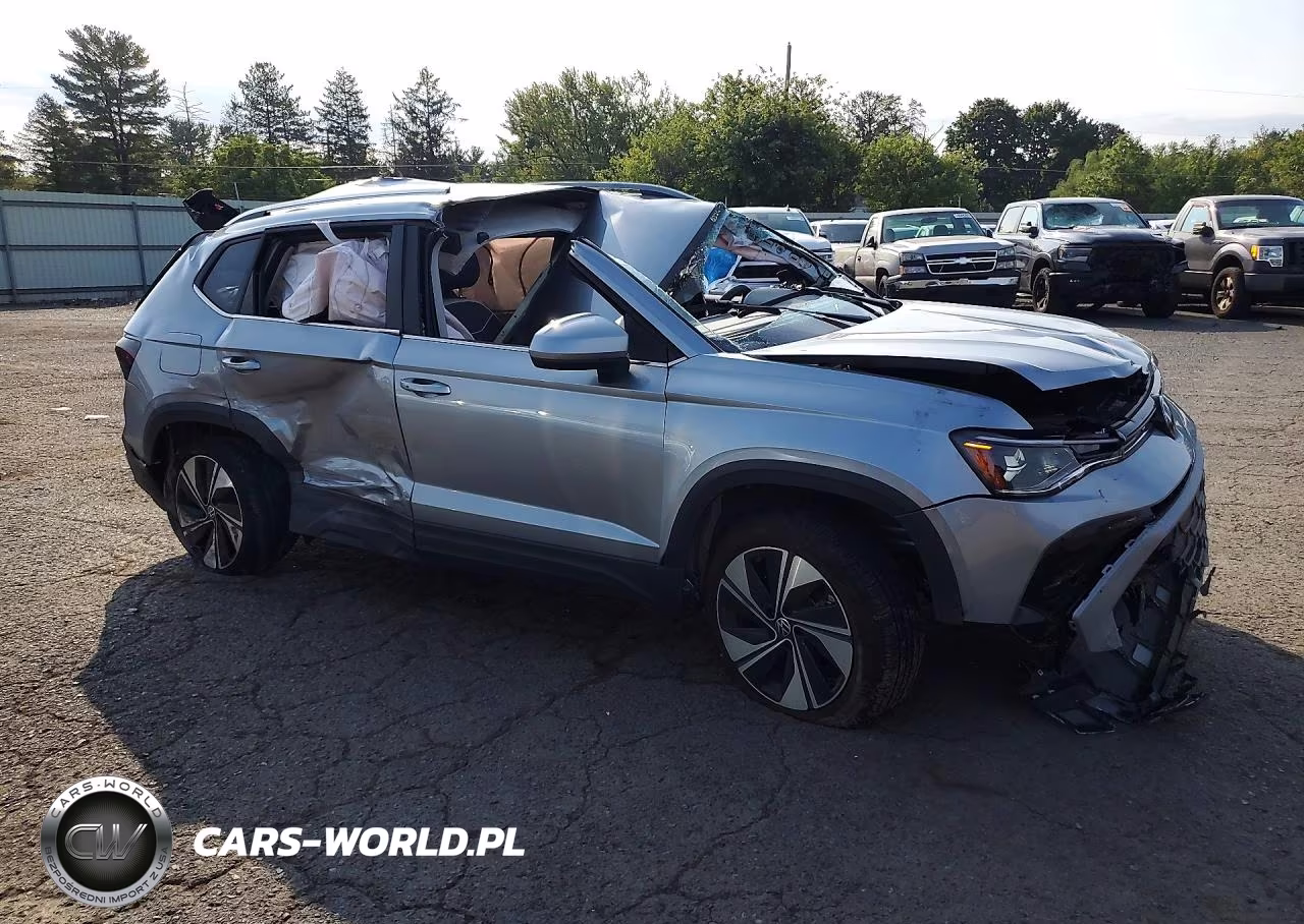 2025 Volkswagen Taos Se VIN:3VVUC7B21SM076862 - 4