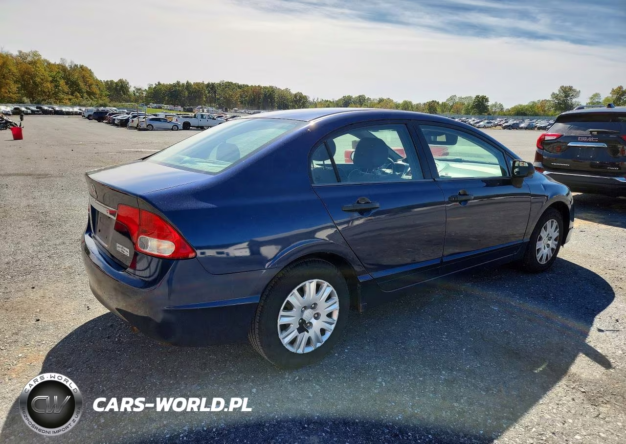 2009 Honda Civic Vp VIN:2HGFA16339H511680 - 3
