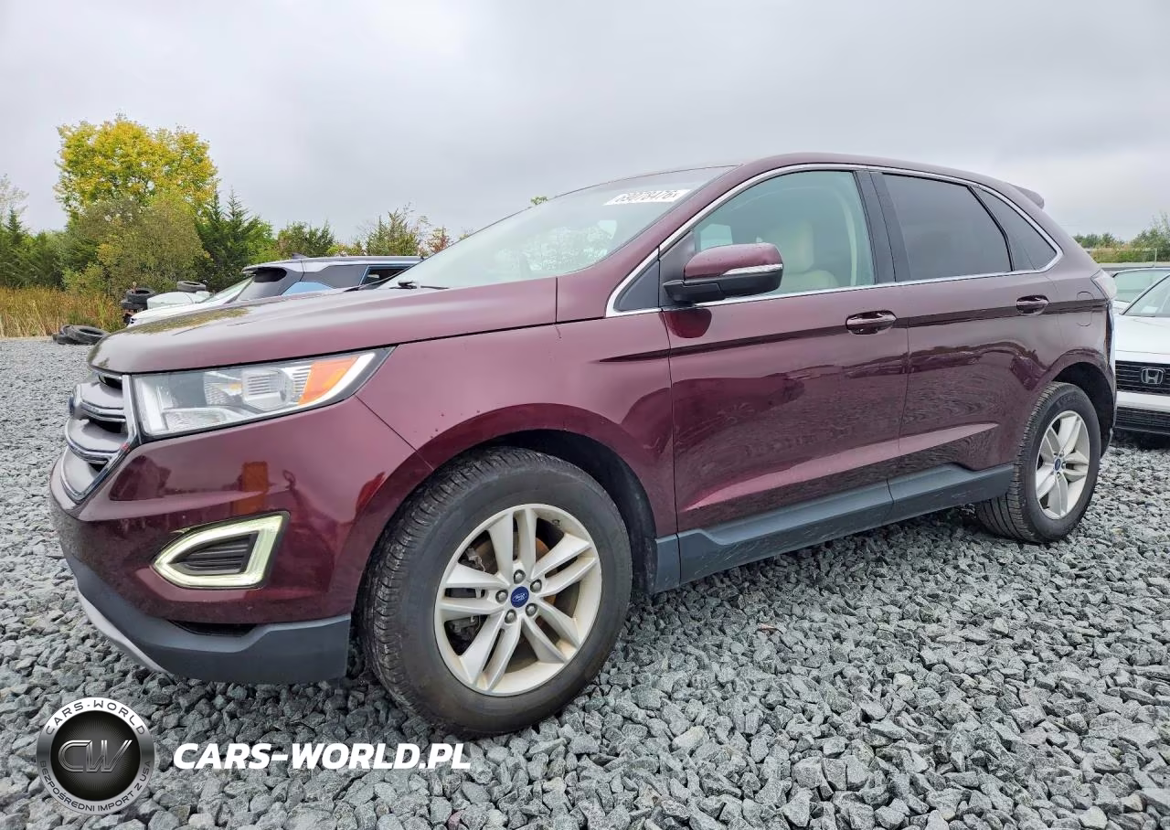 2018 Ford Edge Sel VIN:2FMPK3J97JBB32336 - 1