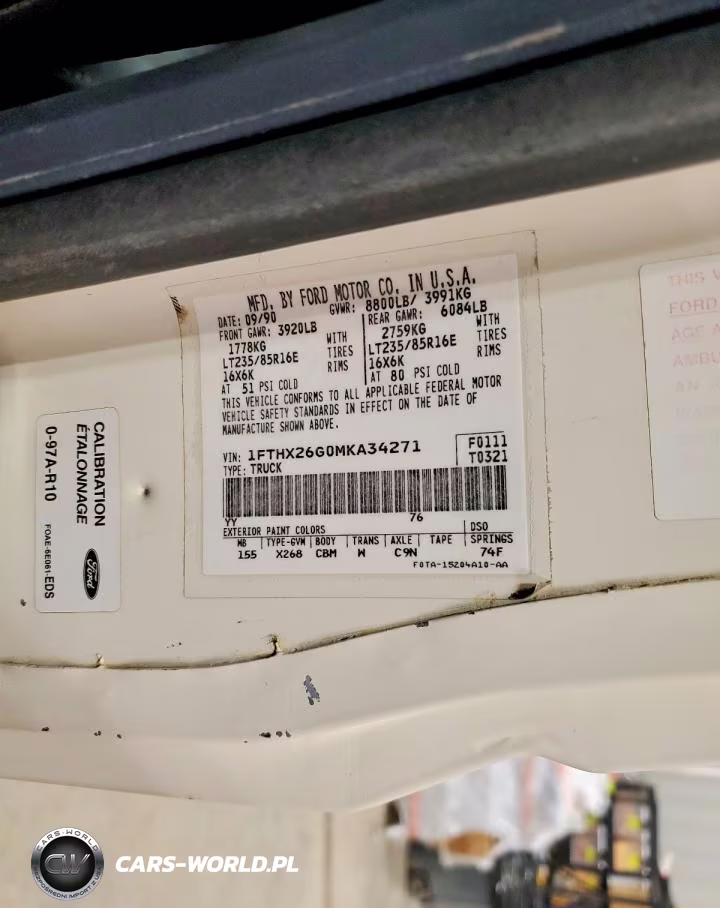 1991 Ford F250 VIN:1FTHX26G0MKA34271 - 13