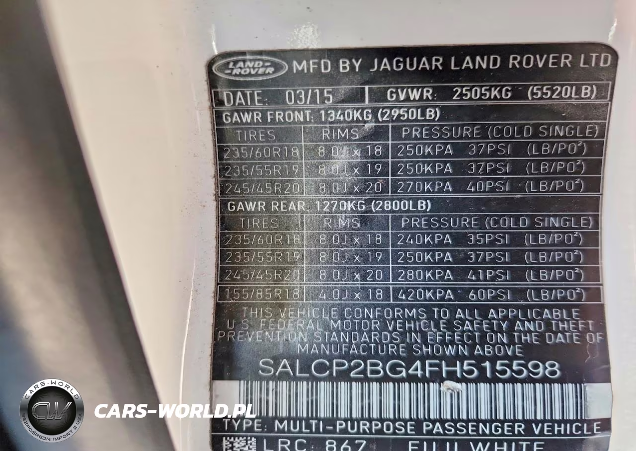 2015 Land Rover Discovery Sport Se VIN:SALCP2BG4FH515598 - 13
