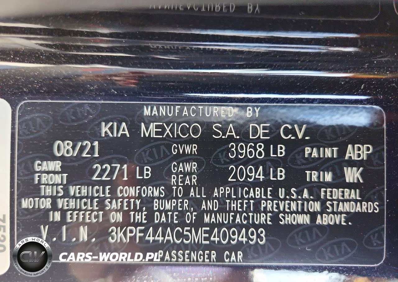 2021 Kia Forte Gt VIN:3KPF44AC5ME409493 - 12