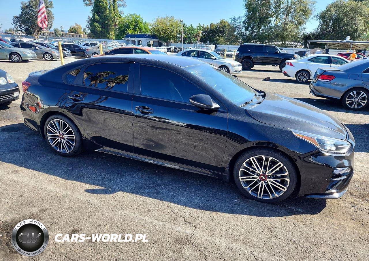 2021 Kia Forte Gt VIN:3KPF44AC5ME409493 - 4
