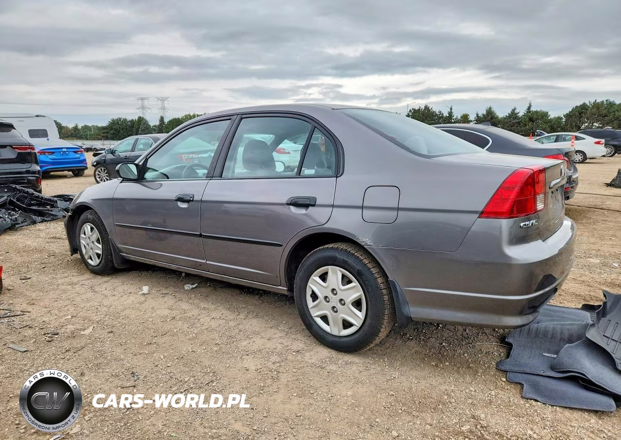 2005 Honda Civic Dx Vp VIN:1HGES16365L005167 - 2