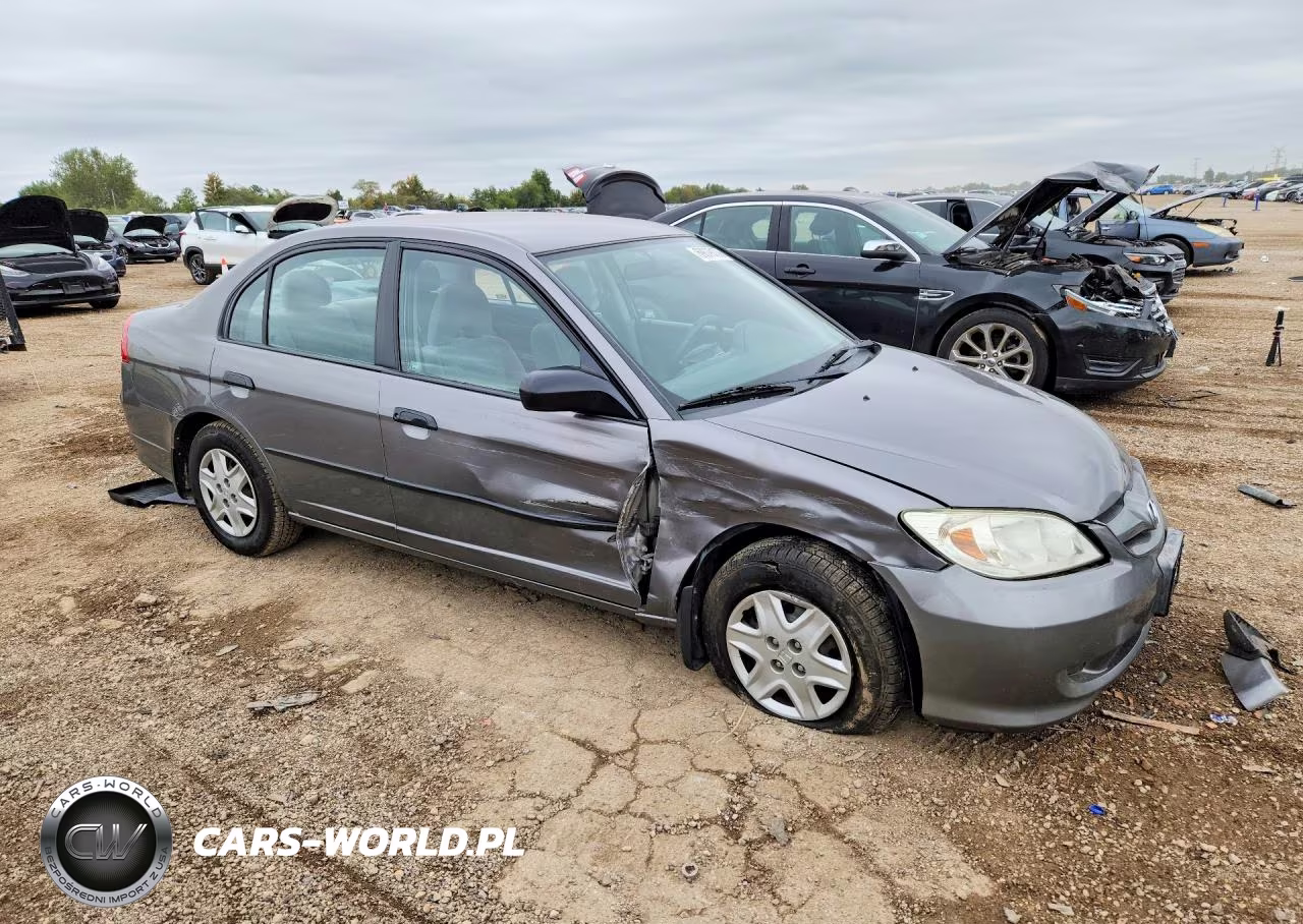 2005 Honda Civic Dx Vp VIN:1HGES16365L005167 - 4