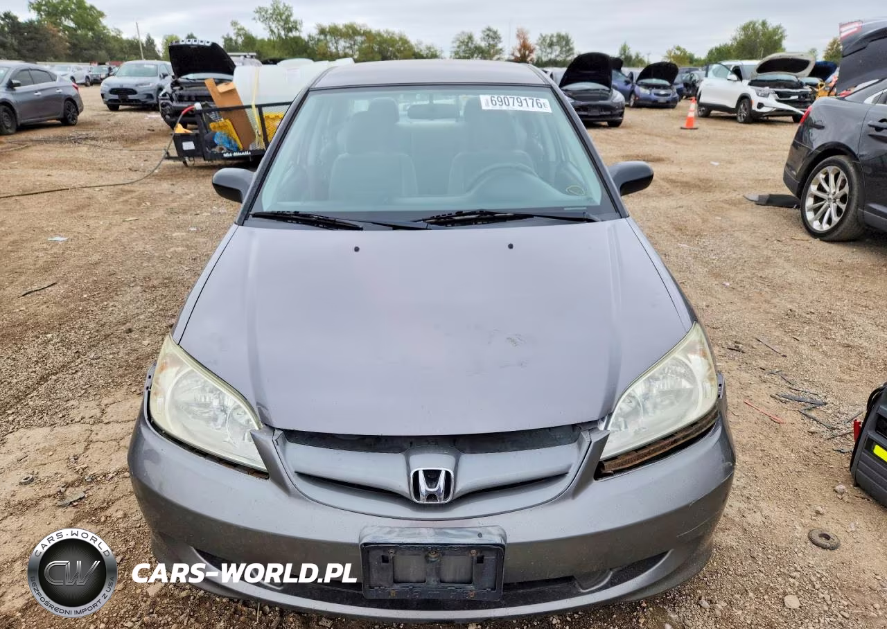 2005 Honda Civic Dx Vp VIN:1HGES16365L005167 - 5