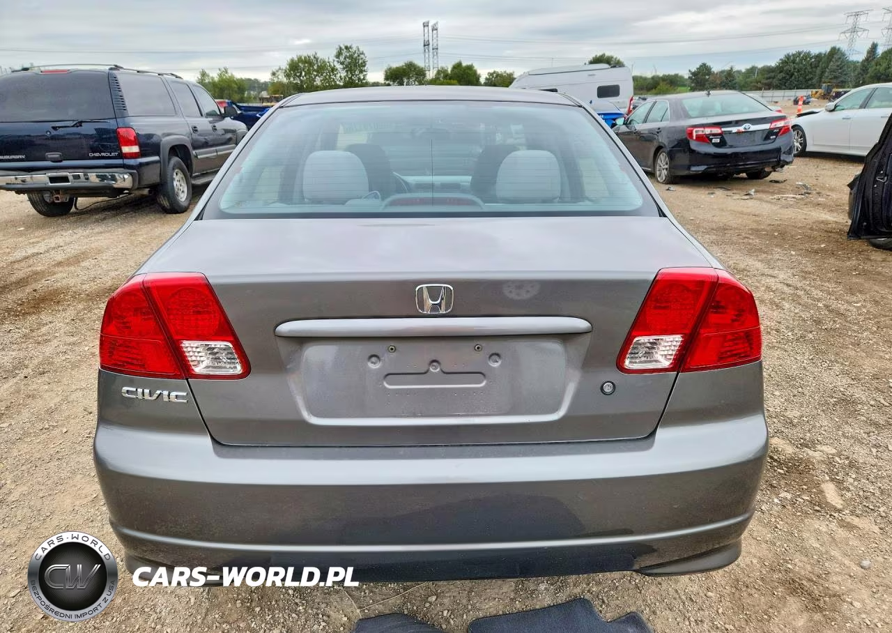 2005 Honda Civic Dx Vp VIN:1HGES16365L005167 - 6
