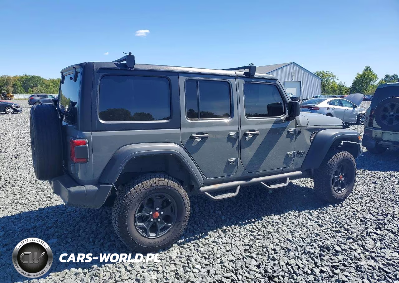2022 Jeep Wrangler Unlimited Sport Altitude 4X4 VIN:1C4HJXDG9NW103809 - 3