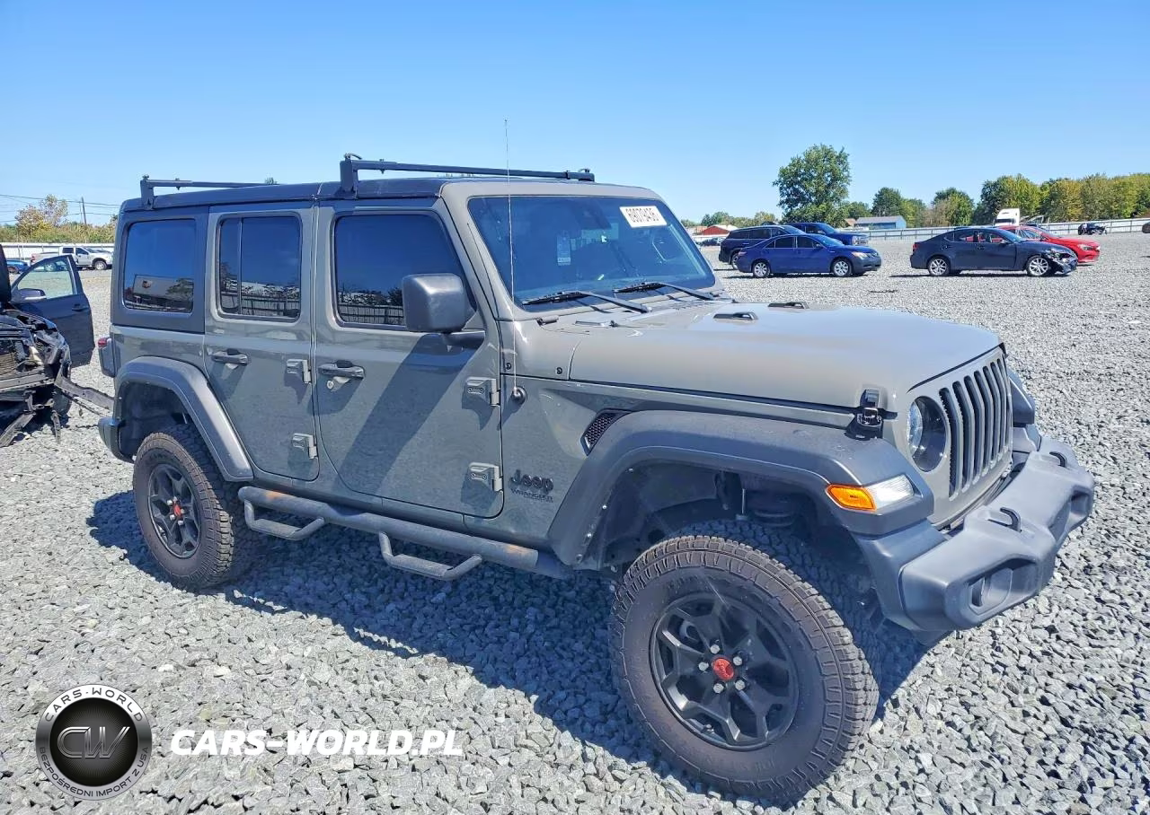 2022 Jeep Wrangler Unlimited Sport Altitude 4X4 VIN:1C4HJXDG9NW103809 - 4