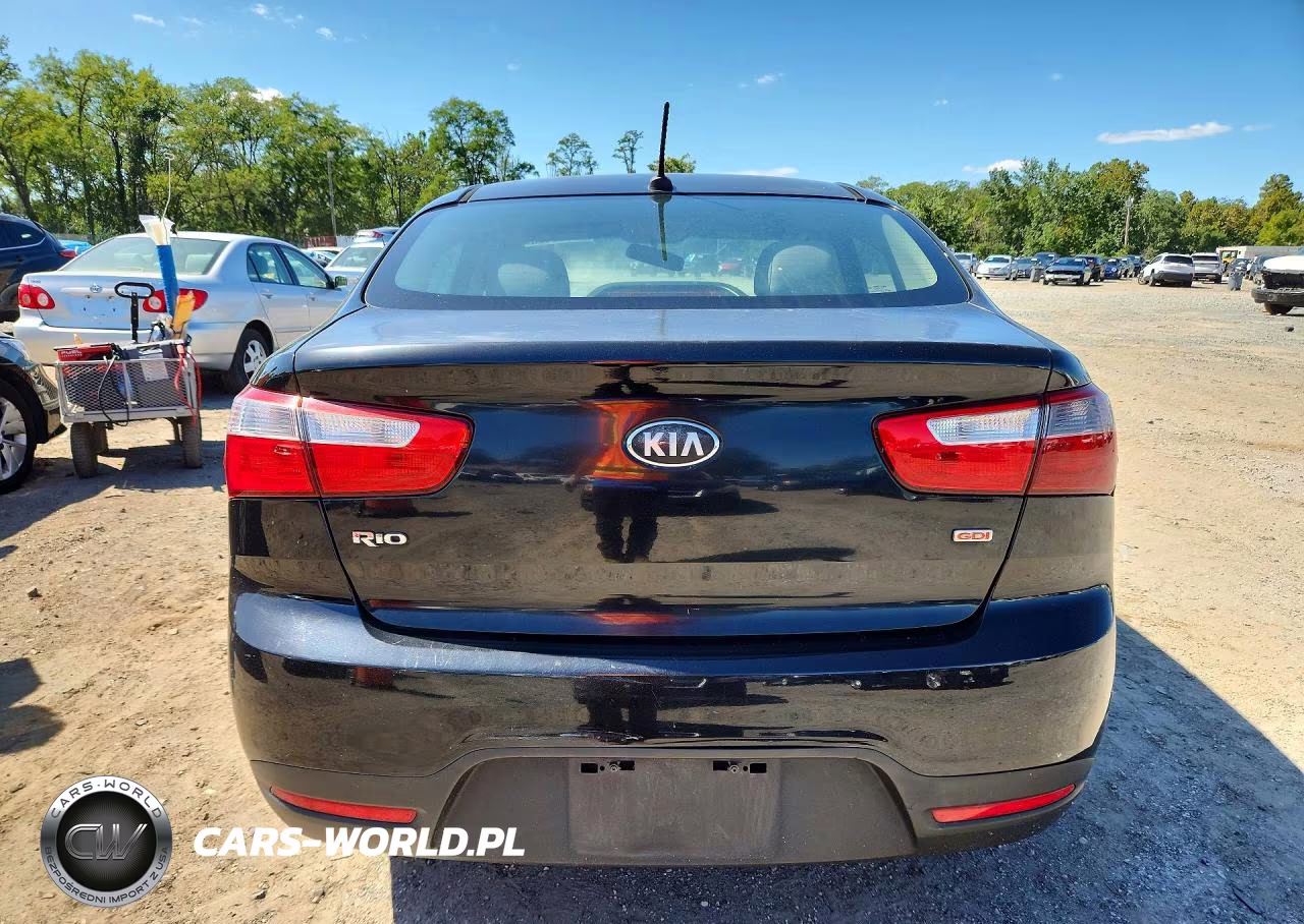 2015 Kia Rio Lx VIN:KNADM4A38F6420551 - 6