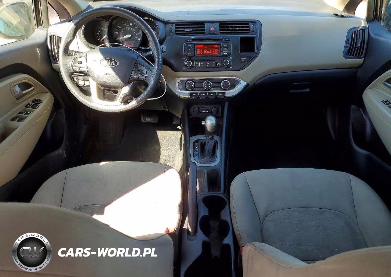 2015 Kia Rio Lx VIN:KNADM4A38F6420551 - 8