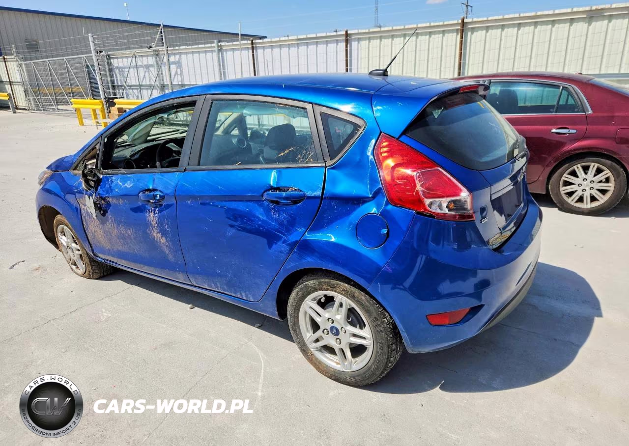 2019 Ford Fiesta Se VIN:3FADP4EJ6KM121210 - 2