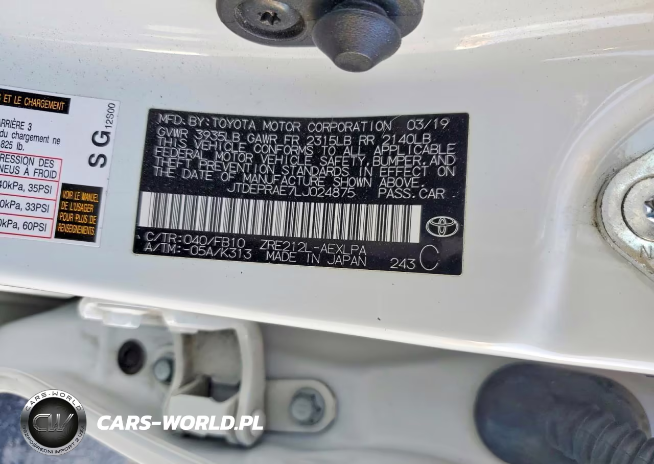 2020 Toyota Corolla Le VIN:JTDEPRAE7LJ024875 - 13