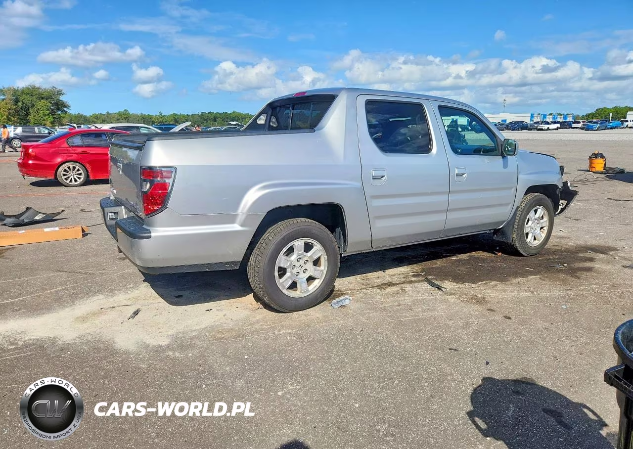 2012 Honda Ridgeline Rts VIN:5FPYK1F42CB457046 - 3