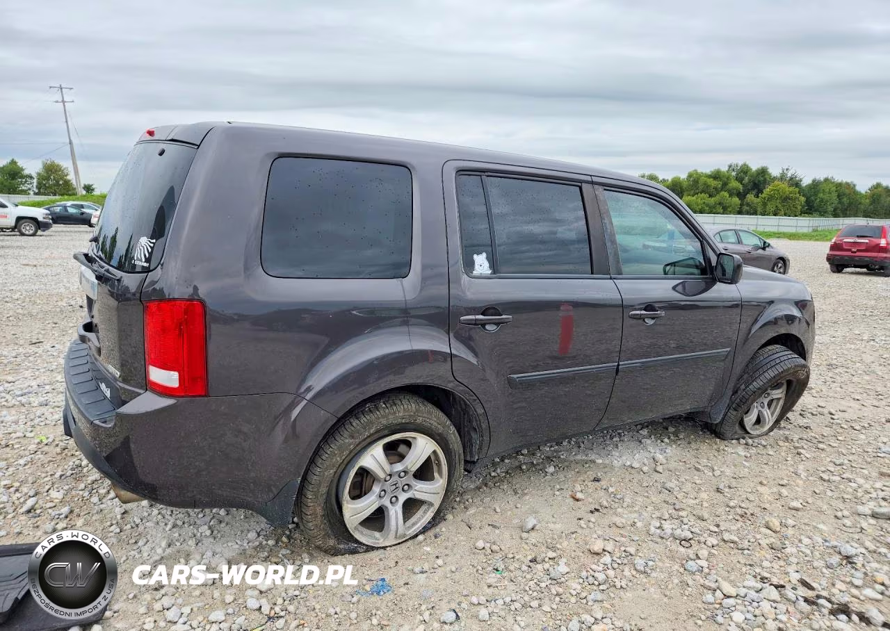 2012 Honda Pilot Exl VIN:5FNYF4H58CB031169 - 3
