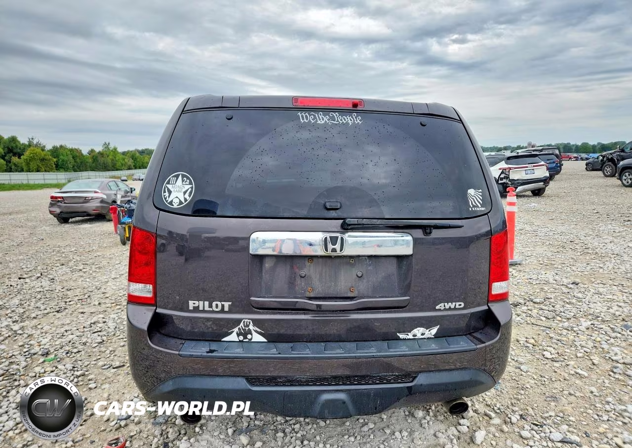 2012 Honda Pilot Exl VIN:5FNYF4H58CB031169 - 6