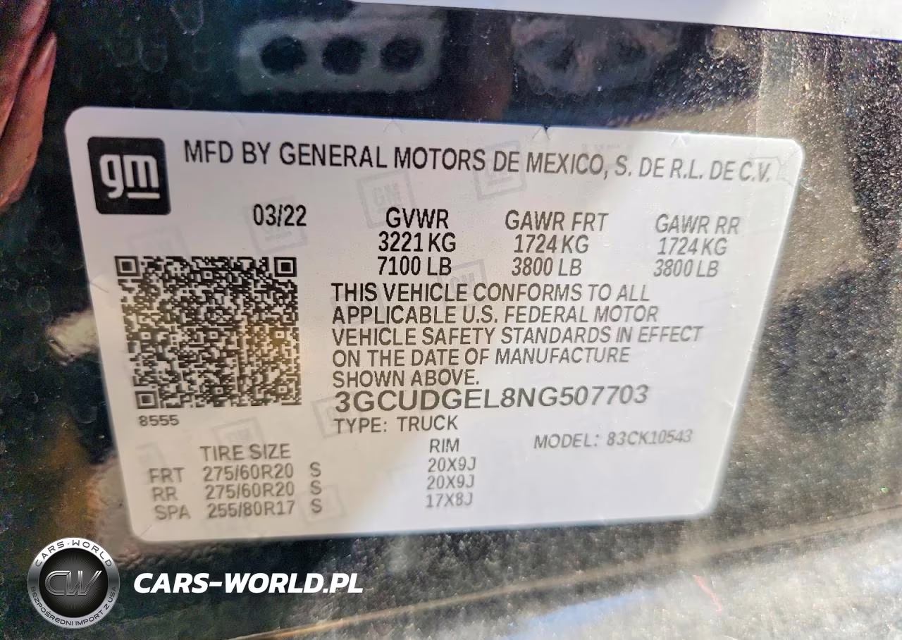 2022 Chevrolet Silverado K1500 Ltz VIN:3GCUDGEL8NG507703 - 12