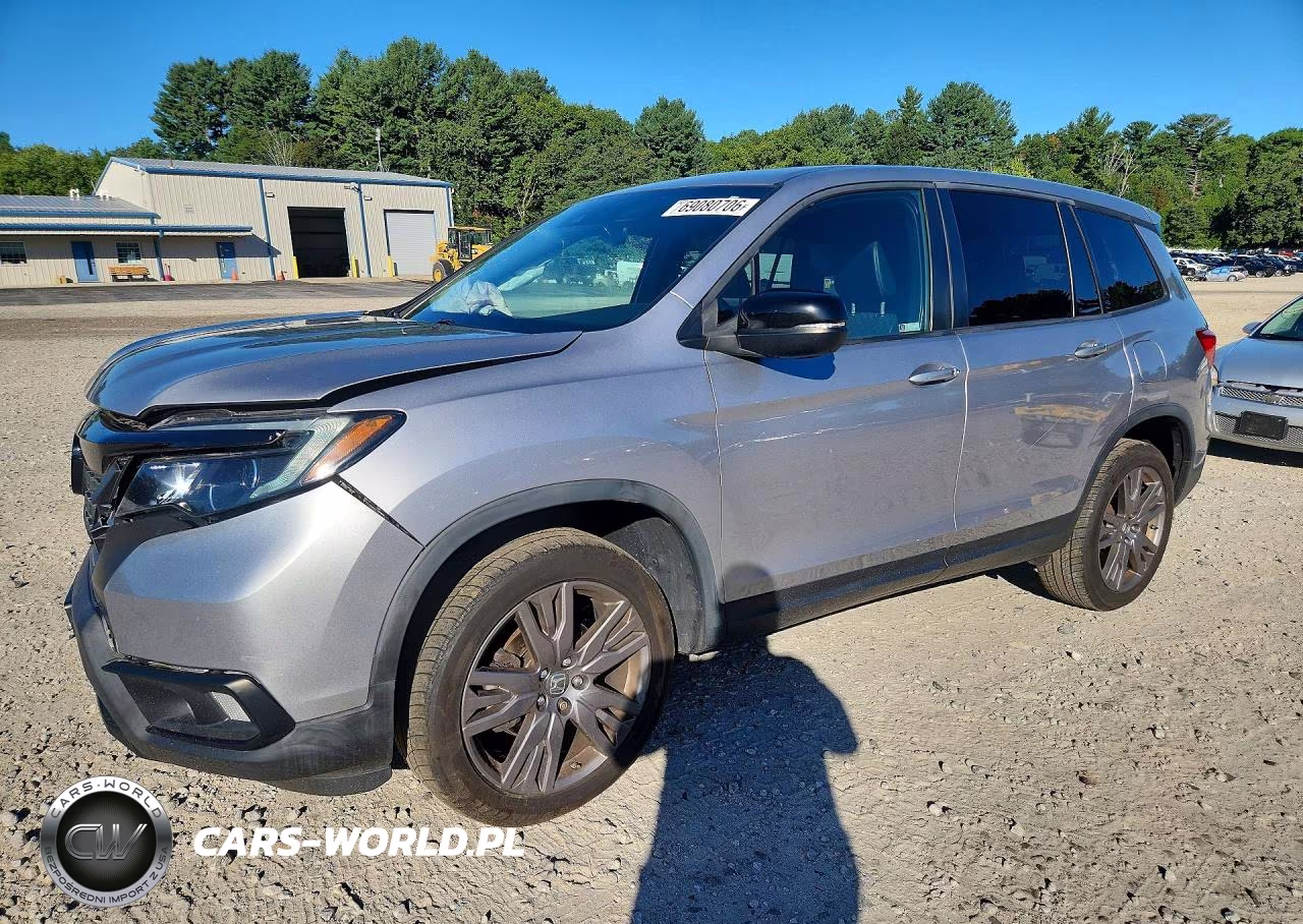 2019 Honda Passport Exl VIN:5FNYF8H54KB005805 - 1