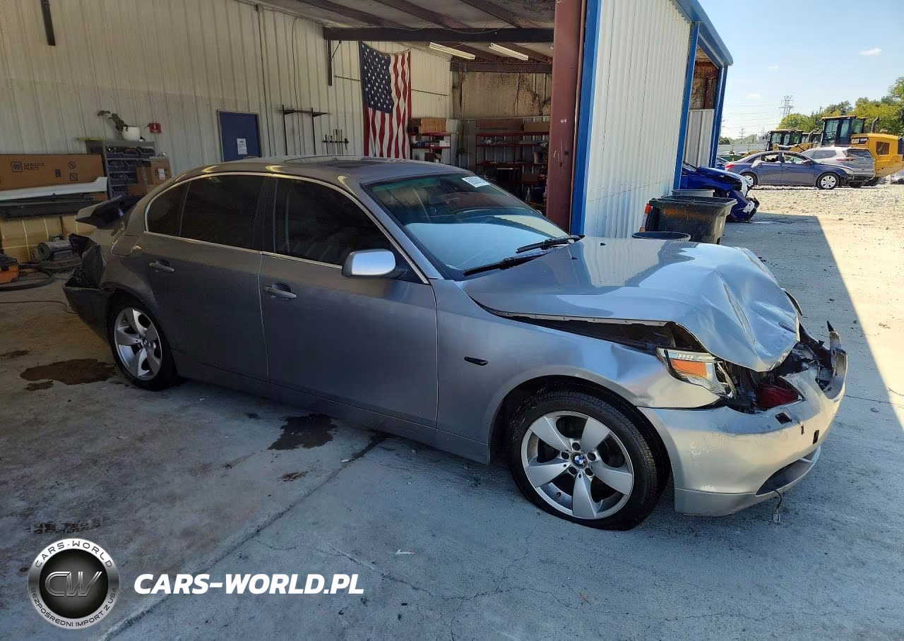 2005 BMW 525 I VIN:WBANA535X5B858916 - 4