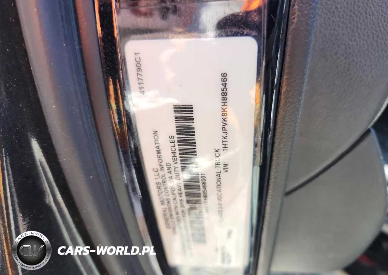 2019 Chevrolet Silverado Medium Duty VIN:1HTKJPVK8KH885466 - 13