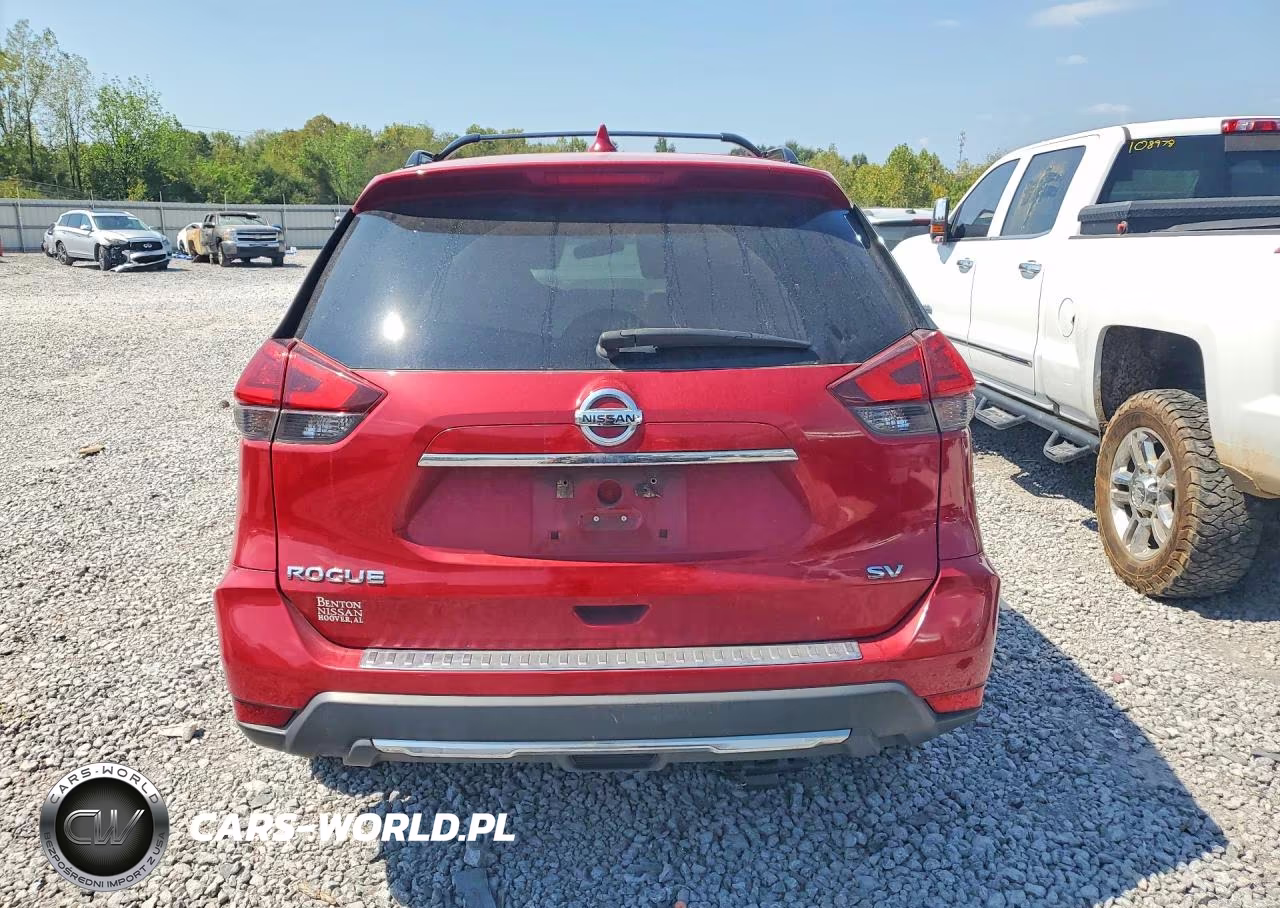2017 Nissan Rogue Sv VIN:5N1AT2MT5HC815795 - 6