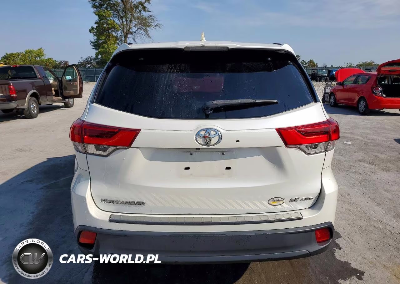 2017 Toyota Highlander Se VIN:5TDJZRFH8HS478199 - 6