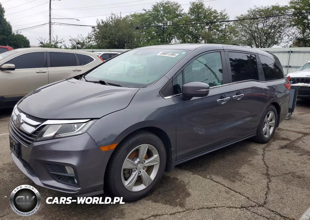 2018 Honda Odyssey Exl VIN:5FNRL6H70JB073102 - 1