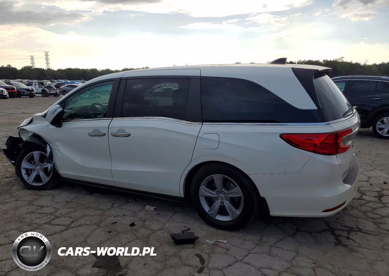 2018 Honda Odyssey Exl VIN:5FNRL6H74JB061454 - 2