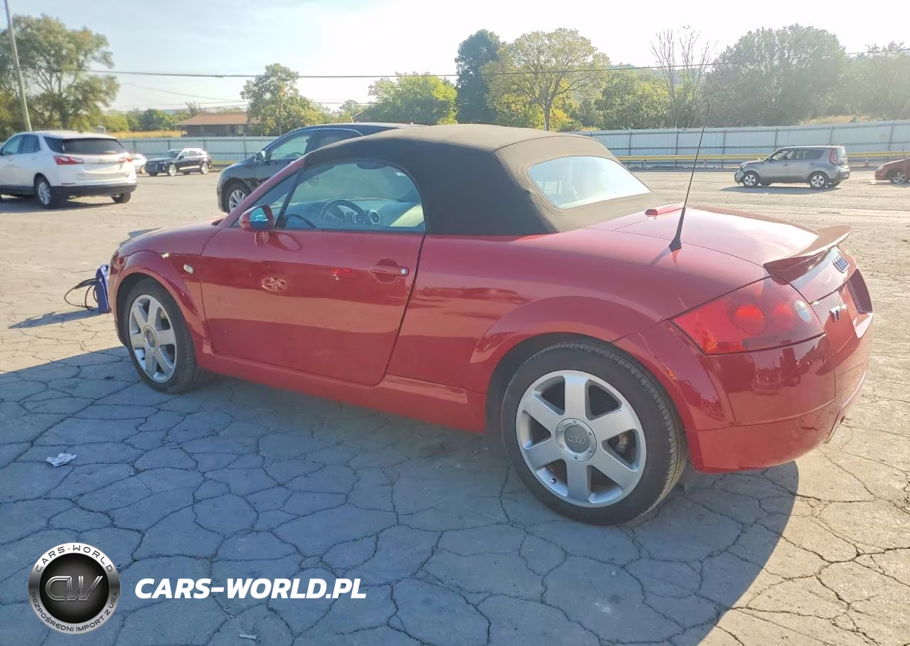 2001 Audi Tt VIN:TRUTX28N611021294 - 2