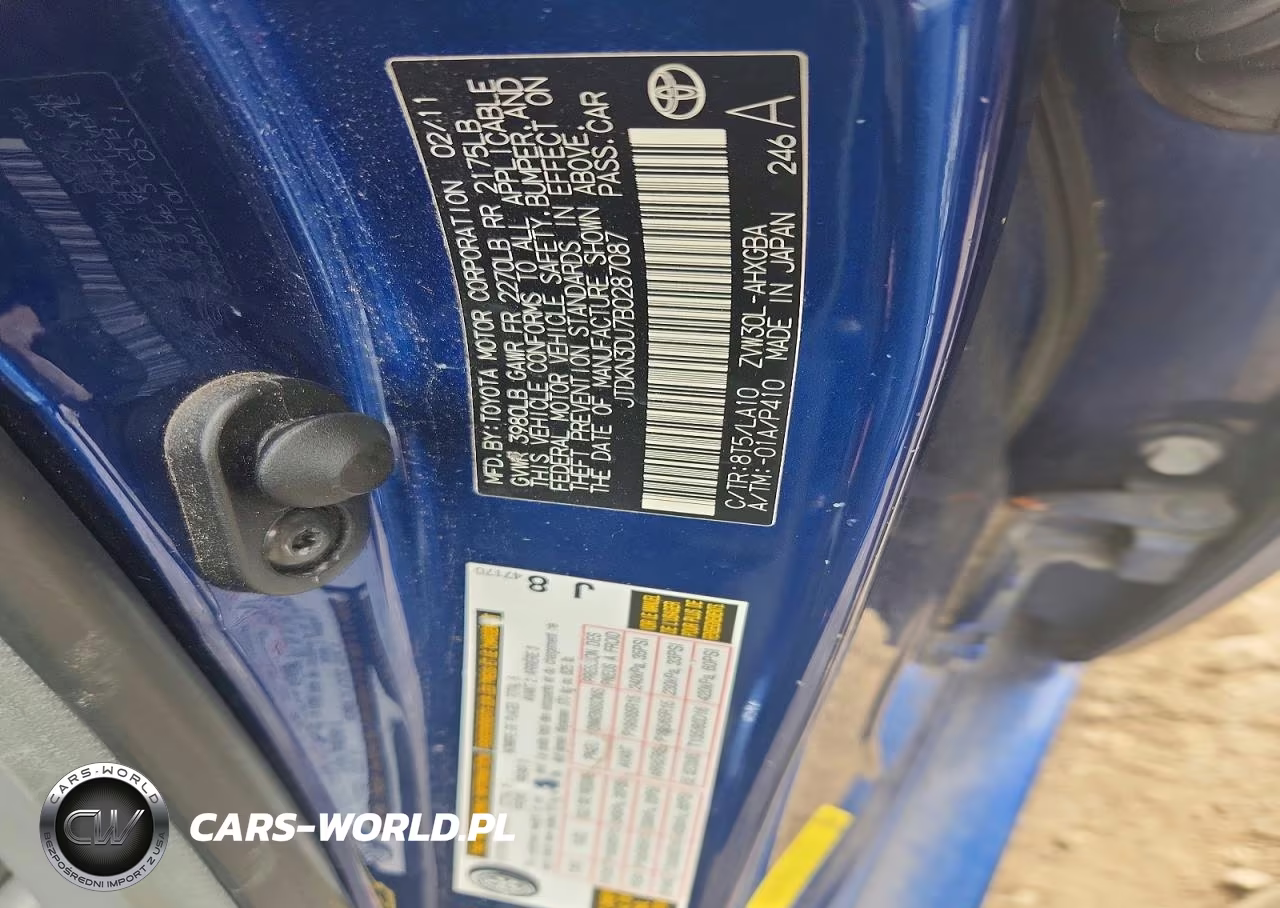2011 Toyota Prius Four VIN:JTDKN3DU7B0287087 - 12