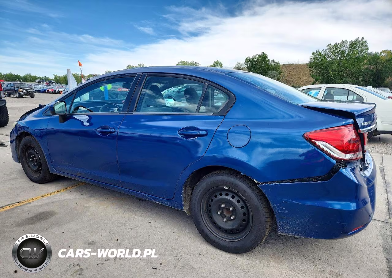 2015 Honda Civic Lx VIN:2HGFB2F59FH542609 - 2