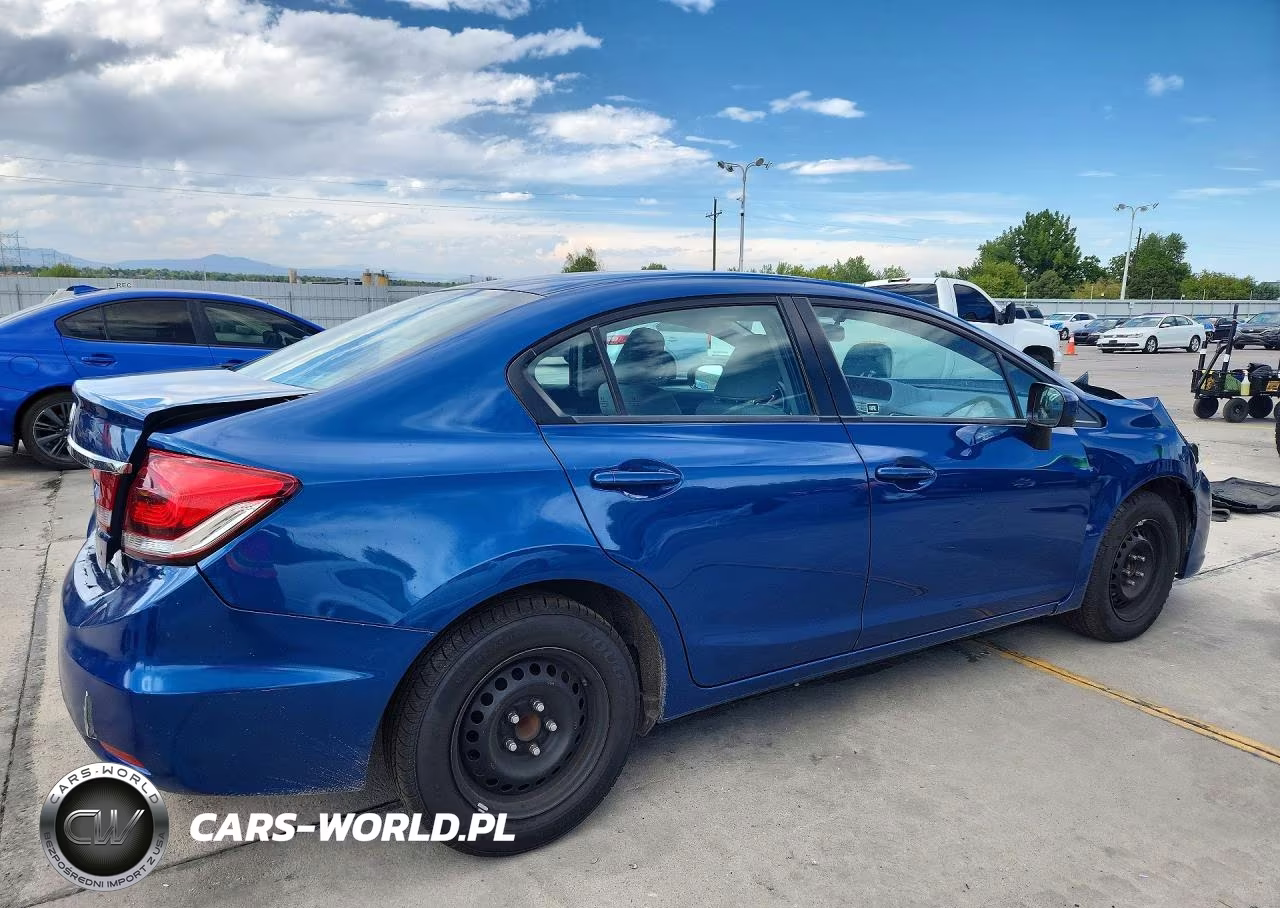 2015 Honda Civic Lx VIN:2HGFB2F59FH542609 - 3